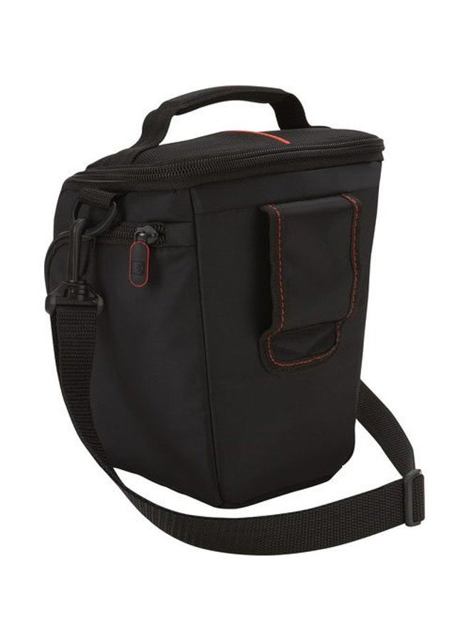 CASE LOGIC SLR Camera Holster Bag - Modern Camera/Drone Large Backpack - Multi-functional Knapsack Camera Bag - Portable Travel Camera Bag - Black, DCB306K, One Size - Image 3